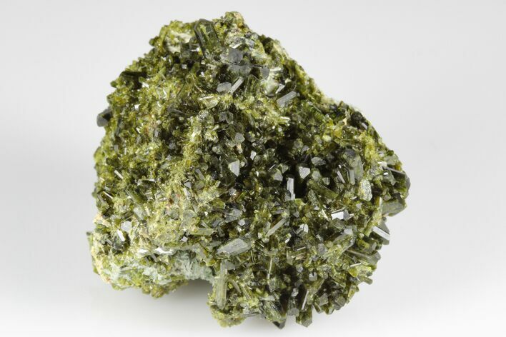 Epidote Crystal Cluster - Peru #181651